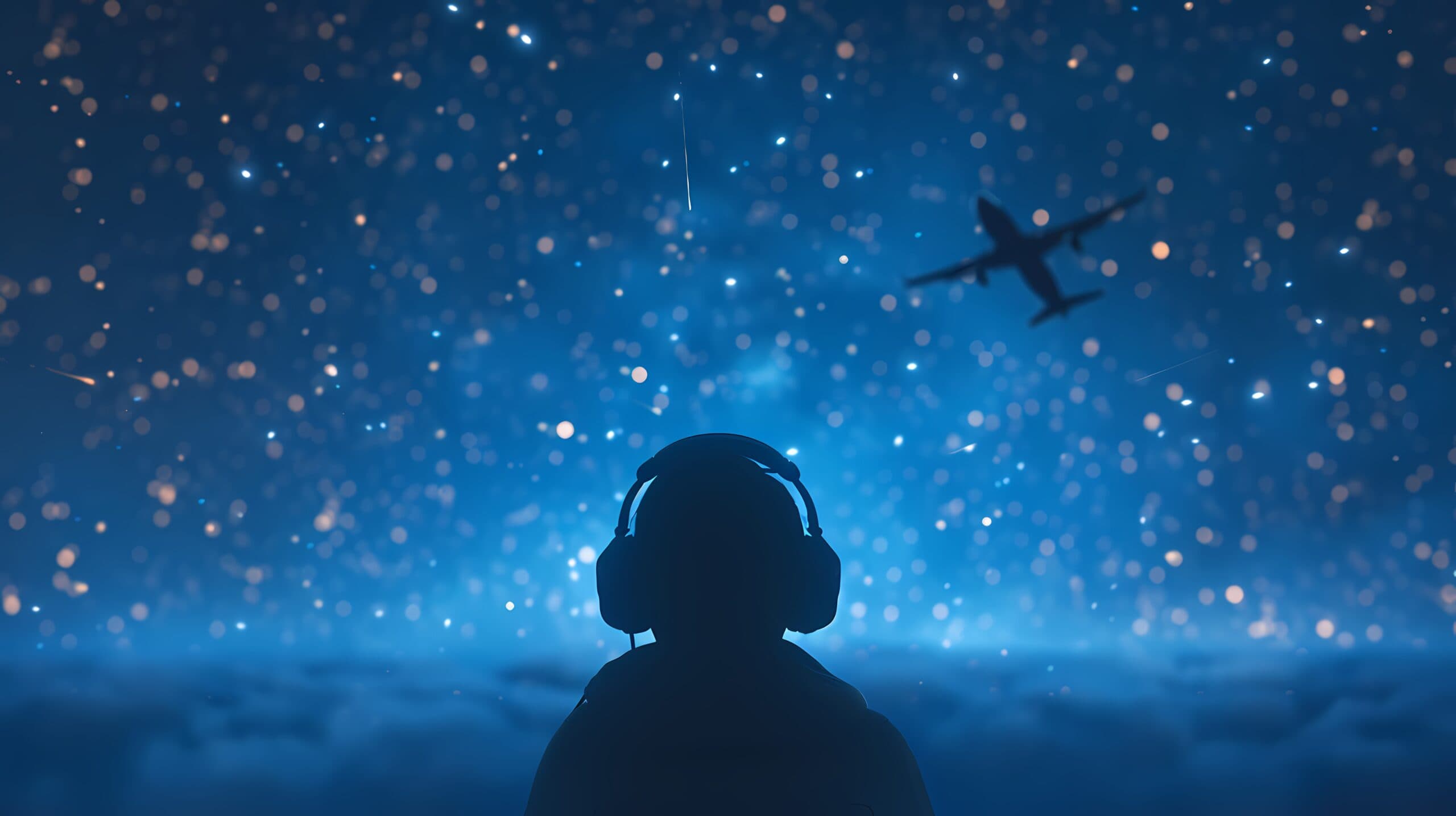 Night before flight meditation MP3 to calm pre-flight anxiety
